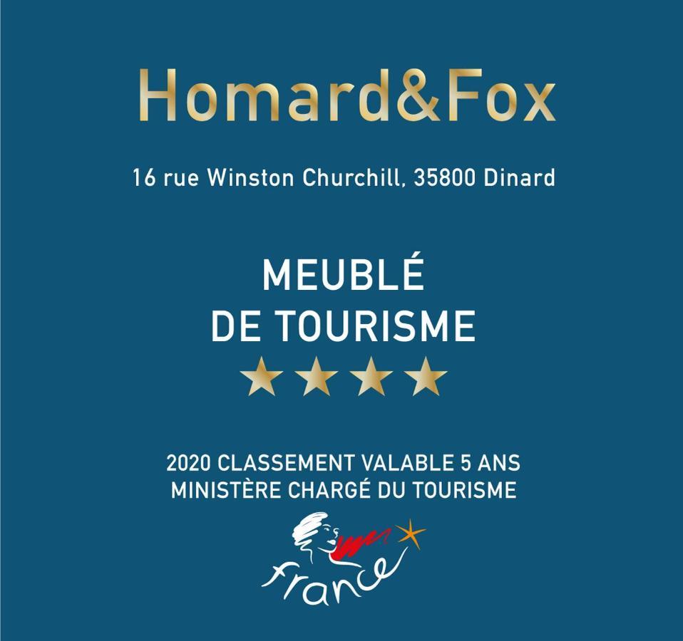 Homard And Fox, Appartement 2 Chambres 100M De La Mer Dinard Exterior foto
