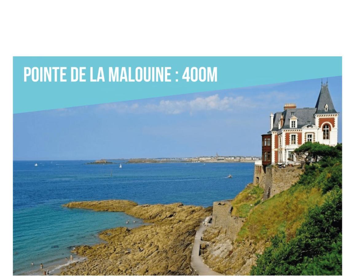 Homard And Fox, Appartement 2 Chambres 100M De La Mer Dinard Exterior foto